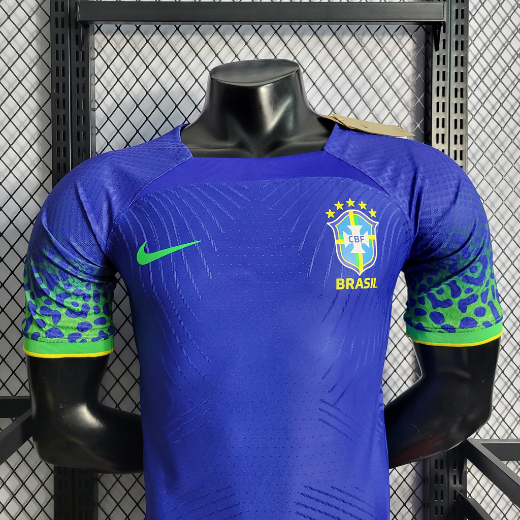 Camisa Brasil Azul Modelo Jogador 2022/23 - Style Grife