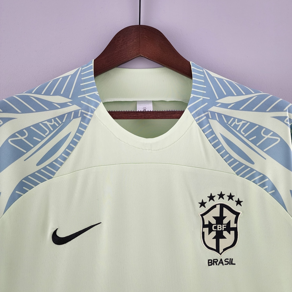 Camisa Brasil Treino Verdes 2022/2023 - Style Grife