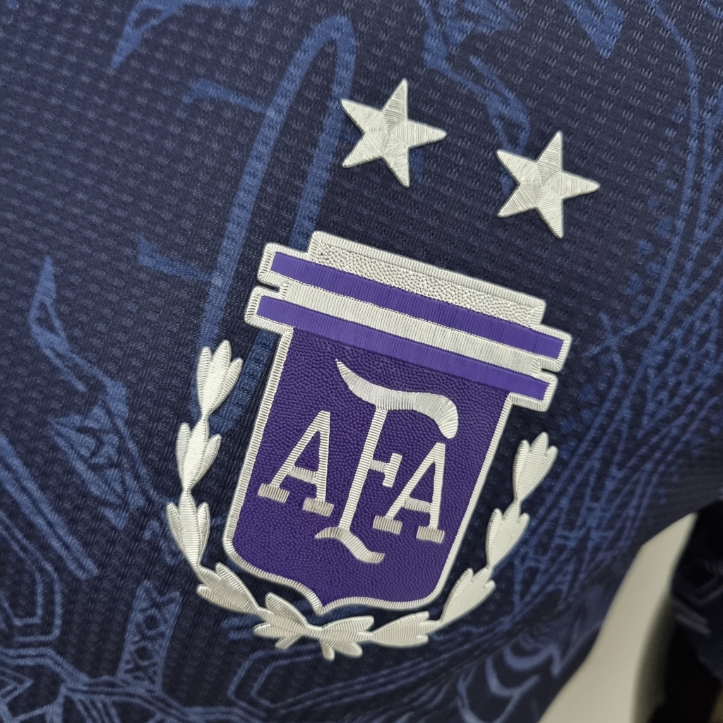 Camisa Argentina Pantera Negra Modelo Jogador 2022/2023