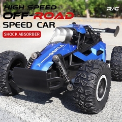 Carro Controle Remoto Dk087 Azul Wild Road - loja online