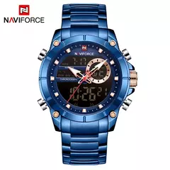 Imagem do Relógio Naviforce 9163 Azul Masculino