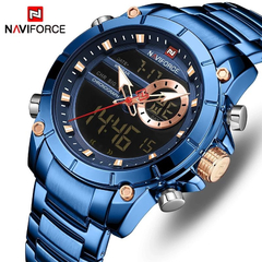 Relógio Naviforce 9163 Azul Masculino - comprar online