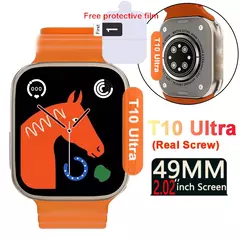 Smartwatch T10 Ultra Séries 9 Laranja 2.09 Display - comprar online