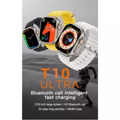 Smartwatch T10 Ultra Séries 9 Laranja 2.09 Display