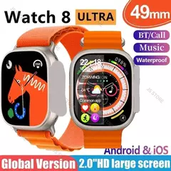 Smartwatch Ultra 8 Tela 2.0 Display Preto na internet