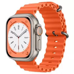 Smartwatch Ultra 8 Tela 2.0 Display Laranja