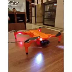 Drone L900 Pro Se GPS 4K Laranja Mais Acessórios