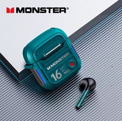 Imagem do Fone de Ouvido Monster XKT16 Bluetooth 5.0 Verde