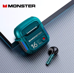 Fone de Ouvido Monster XKT16 Bluetooth 5.0 Verde - comprar online