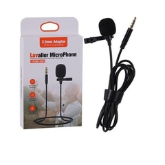 Microfone de Lapela Profissional 3.5 mm Lavalier