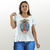Camiseta Feminina Nossa Senhorinha de Guadalupe na internet