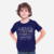 Camiseta Infantil Coragem na internet