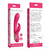 VIBRADOR DOBLE RABBIT GENTLEMAN - RECARGABLE 10 MODOS