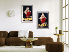 Poster Vintage Aperitif Capri - comprar online