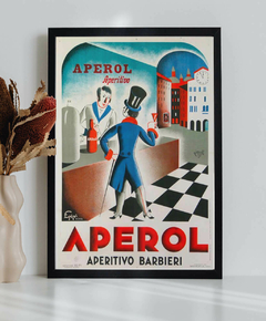 Poster Vintage Aperol Aperitivo Barbieri - comprar online