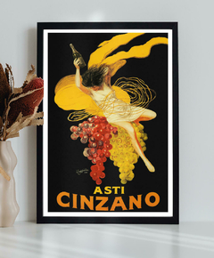 Poster Vintage Leonetto Cappiello - Asti Cinzano - 1910 - comprar online