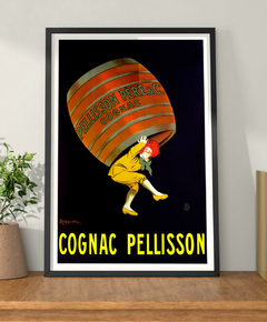 Poster Vintage Leonetto Cappiello - Cognac Pellisson - 1907