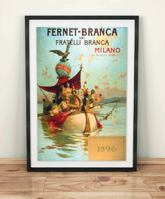 Poster Vintage Fernet Branca dei Fratelli Branca