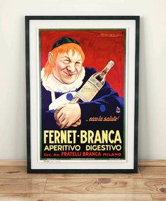 Poster Vintage Fernet Branca Aperitivo Digestivo