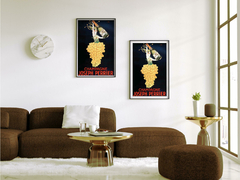 Poster Vintage Champagne Joseph Perrier - comprar online