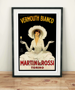 Poster Vintage Martini & Rossi Torino