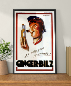 Poster Vintage Ginger-Bilz