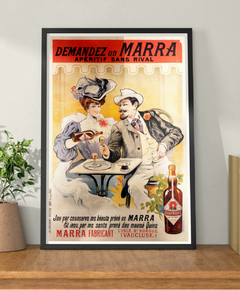 Poster Vintage Quina Marra