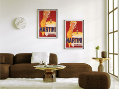 Poster Vintage Martini Torino - comprar online