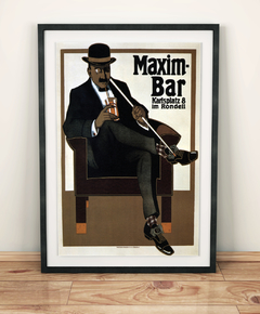 Poster Vintage Maxim Bar