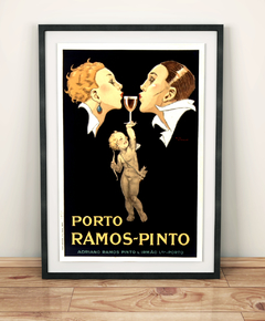 Poster Vintage Porto Ramos Pinto - 1931