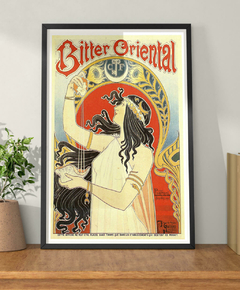 Poster Vintage Bitter Oriental