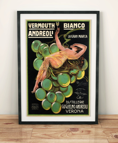 Poster Vintage Vermuth Andreoli