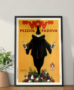 Poster Vintage Vov Pezziol Liqueur Padova