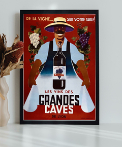 Poster Vintage Grandes Caves