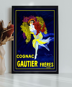 Poster Vintage Leonetto Cappiello - Cognac Gautier Frères - 1907