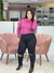 Calça legging abertura no joelho plus size - comprar online