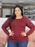 Blusa segunda pele em viscolycra plus size