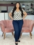 Calça jegging versátil sem zíper plus size - loja online