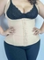 Corselet cinta modeladora com alça cotton body shaper plus size - comprar online