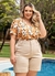 Bermuda de linho alfaiataria plus size - loja online