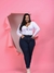 Calça cigarrete clochard plus size - O Melhor da Moda Plus Size está na Toda Toda | Confira