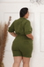 Macaquinho Simone zíper premium plus size Toda Toda - comprar online