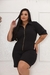 Macaquinho Simone zíper premium plus size Toda Toda - comprar online