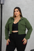 Jaqueta cropped moletom premium Toda Toda plus size - O Melhor da Moda Plus Size está na Toda Toda | Confira