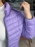 Casaco puffer de plumas em nylon plus size - loja online