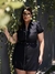 Vestido curto em gabardine plus size na internet