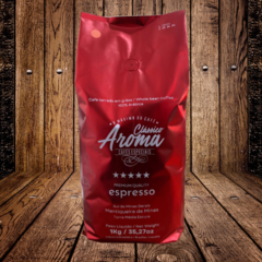 Café Clássico Aroma Premium Quality Espresso em Grão 1Kg