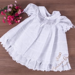 Vestido em renda renascença Lilian