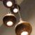 Lámpara colgante BULET FLORON X6 - Bauhaus Deco