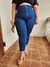 Calça com bolsos vazado do midi ao Plus Size